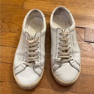 Saint Laurent Andy Leather Sneakers